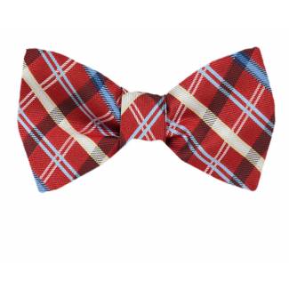 Silk Self Tie Bow Tie Bow Ties - Self Tie