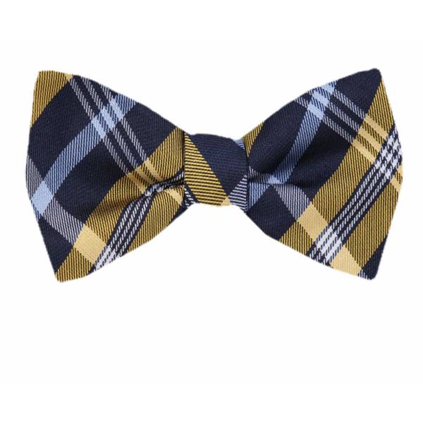 Silk Self Tie Bow Tie Bow Ties - Self Tie