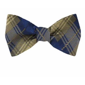 Silk Self Tie Bow Tie Bow Ties - Self Tie