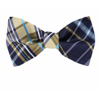 Silk Self Tie Bow Tie Bow Ties - Self Tie