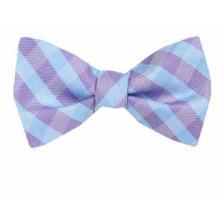 Silk Self Tie Bow Tie Bow Ties - Self Tie