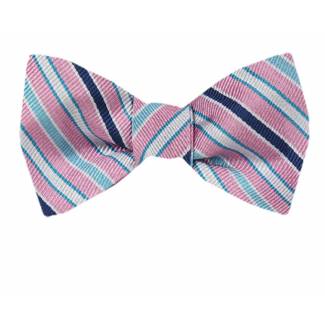 Silk Self Tie Bow Tie Bow Ties - Self Tie