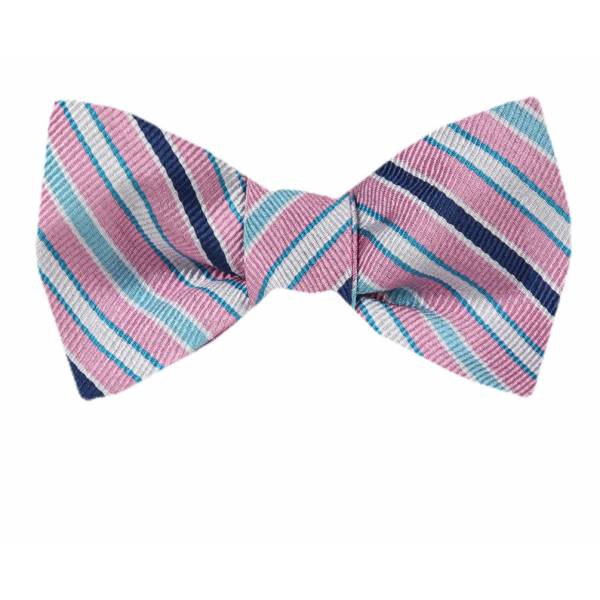 Silk Self Tie Bow Tie Bow Ties - Self Tie