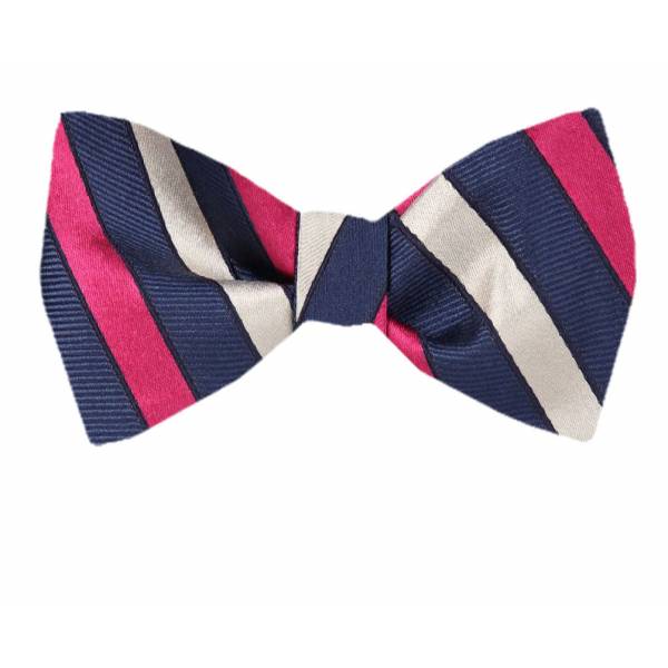 Silk Self Tie Bow Tie Bow Ties - Self Tie