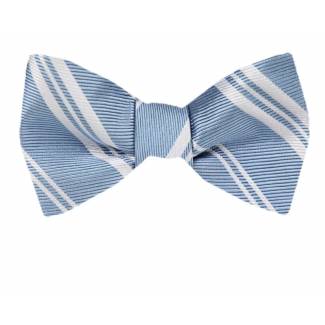 Silk Self Tie Bow Tie Bow Ties - Self Tie