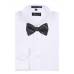 Silk Self Tie Bow Tie Bow Ties - Self Tie