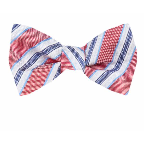 Silk Self Tie Bow Tie Bow Ties - Self Tie