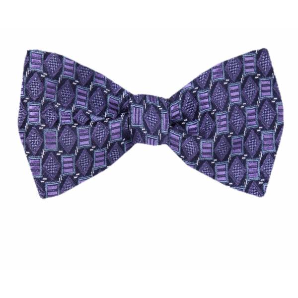 Silk Self Tie Bow Tie Bow Ties - Self Tie