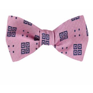 Silk Self Tie Bow Tie Bow Ties - Self Tie