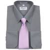 Mens Shirt Charcoal Mens Shirt & Tie