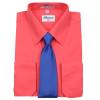 Mens Shirt Coral Mens Shirt & Tie