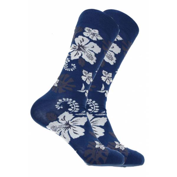 Hawaiian Flower Sock Socks