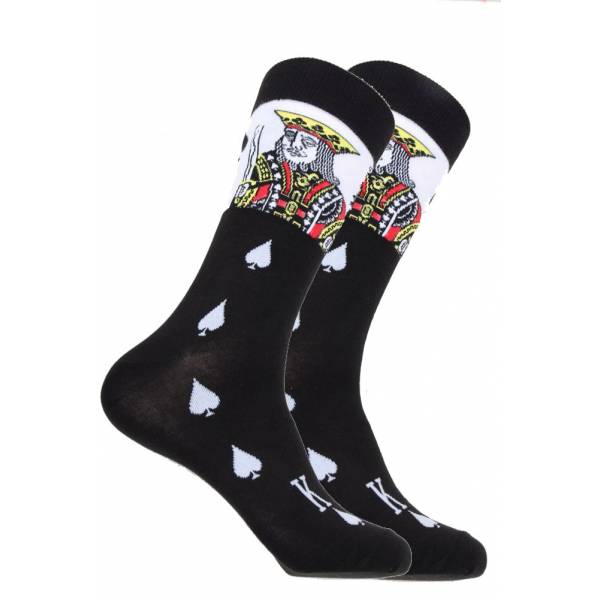 King of Spades Sock Socks