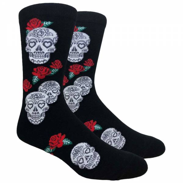 Skulls and Roses Sock Socks
