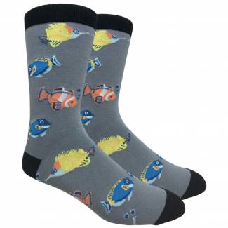Marine Fish Sock Socks