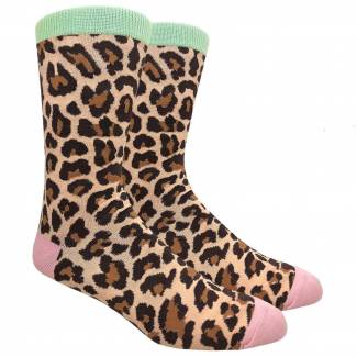 Leopard Print Sock Socks