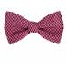 Self Tie Bow Tie Pink Self Tie