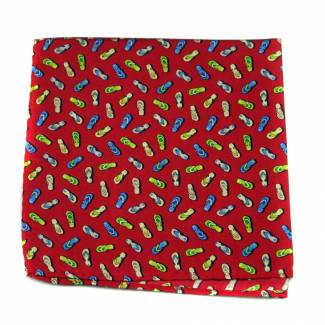 Sandals Silk Pocket Square 