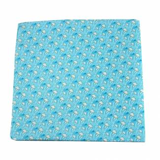 Jellyfish Silk Pocket Square 