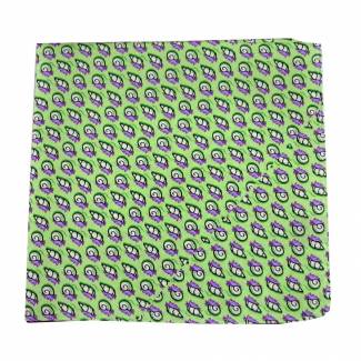 Crabs & Snail Silk Pocket Square 