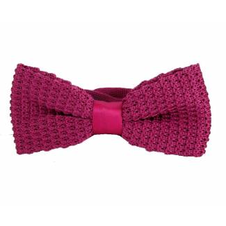 Pre Tied Knit Bow Tie 