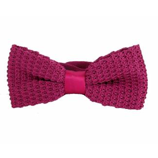 Pre Tied Knit Bow Tie 