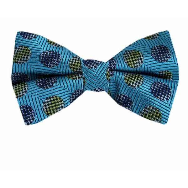 Self Tie Bow Tie Blue Self Tie