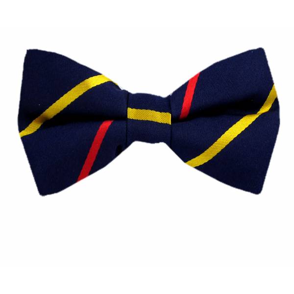 Self Tie Bow Tie Blue Self Tie