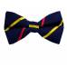 Self Tie Bow Tie Blue Self Tie