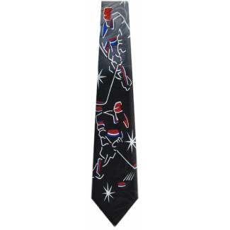 Hockey Player Tie Sports Ties