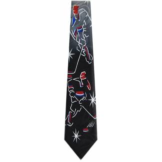 Hockey Player Tie Sports Ties