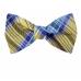 Self Tie Bow Tie Yellow Self Tie