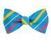 Self Tie Bow Tie Blue Self Tie