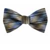 Self Tie Bow Tie Brown Self Tie