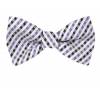 Self Tie Bow Tie Purple Self Tie