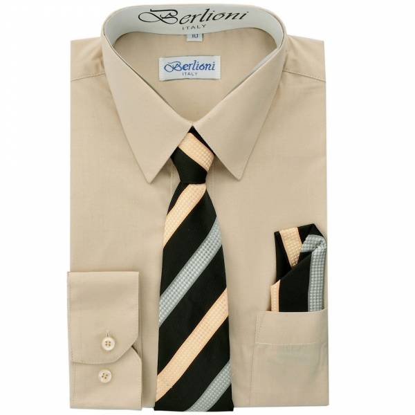 Khaki Dress Shirt 