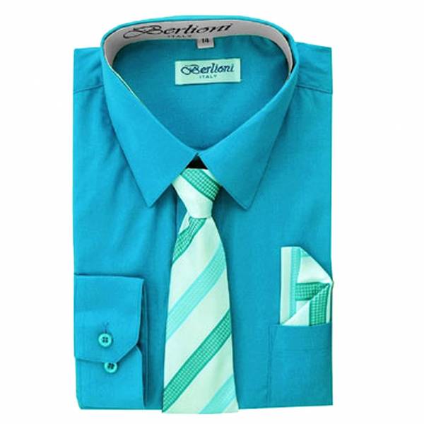 Turquoise Dress Shirt 