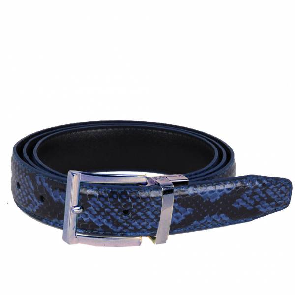 Python Skin Belt Mens