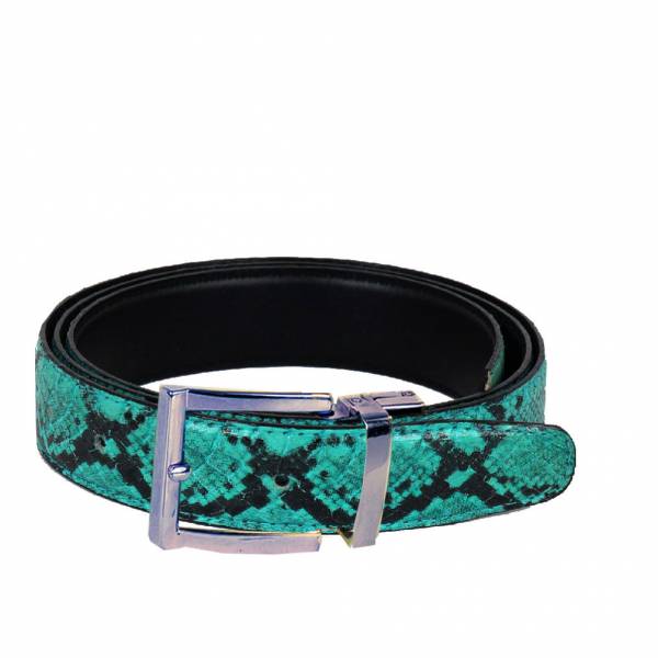 Python Skin Belt Mens