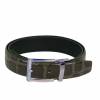 Alligator Skin Belt Mens