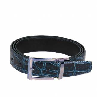 Alligator Skin Belt Mens