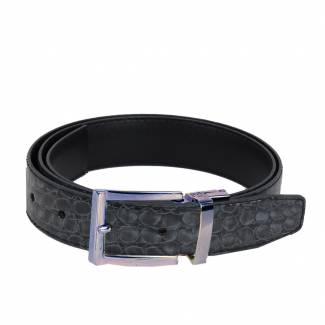 Crocodile Skin Belt Mens