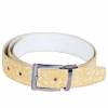 Crocodile Skin Belt Mens