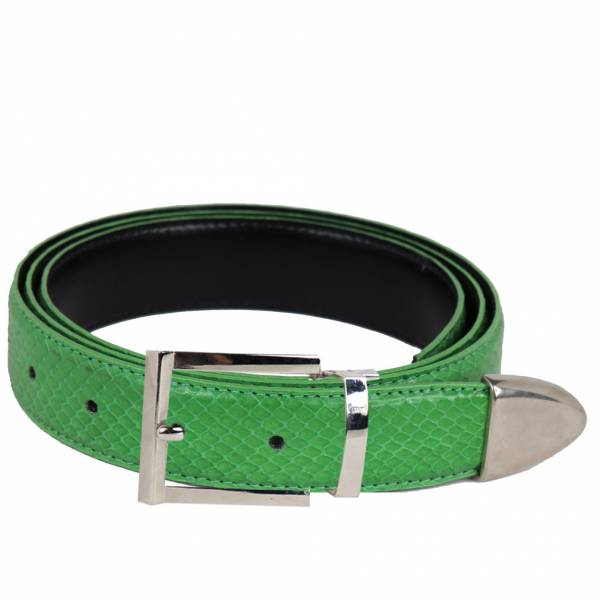 Snake Skin Belt Mens