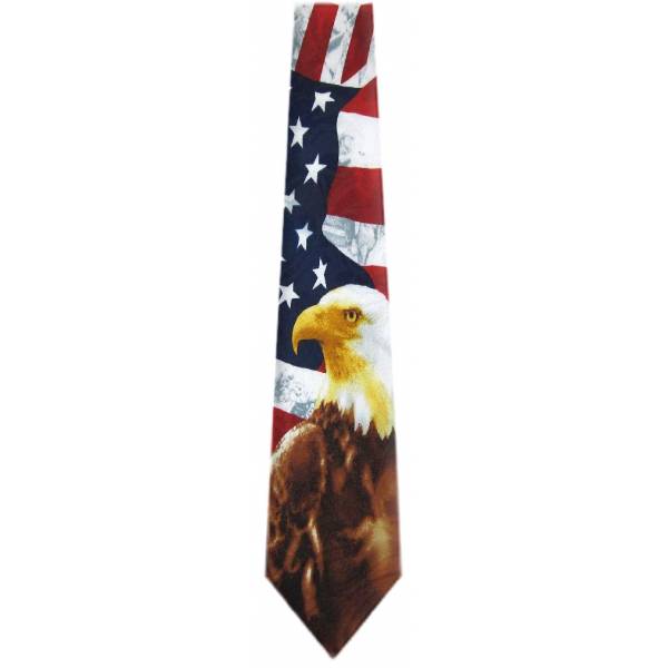 USA Flag Tie Flag Ties