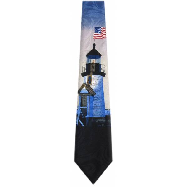 Light House Tie Flag Ties