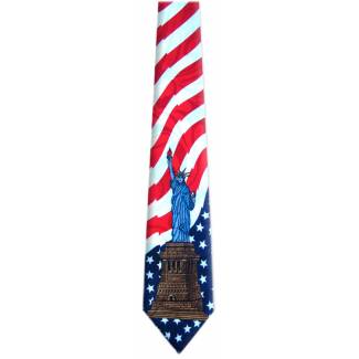 USA Flag Tie Occupation Ties