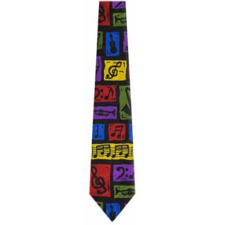 Musical Notes Tie Music Ties