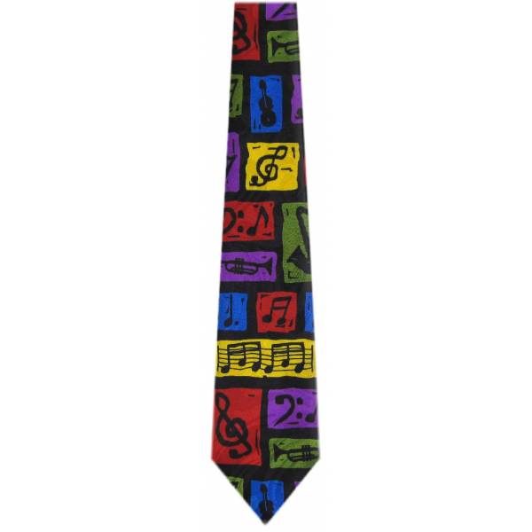 Musical Notes Tie Music Ties