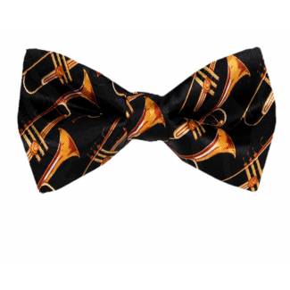 Trumpet Pre Tied Bow Tie Pre Tied Novelty